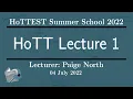 HoTT Lecture 1 Dependent types and dependent functions -