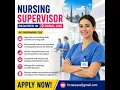 Nursing Supervisor Jobs in Dubai UAE 2026 Urgent Healthcare Hiring