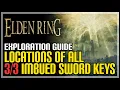 All Imbued Sword Keys Elden Ring