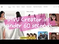 to be an IMVU Creator in under 60 seconds