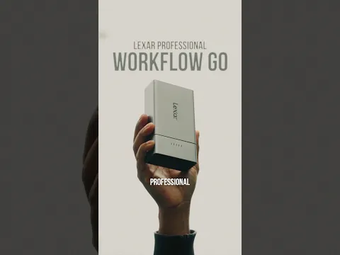 Backup Your Footage Without A Laptop | Lexar Professional Workflow Go @lexarmemory #workflowgo