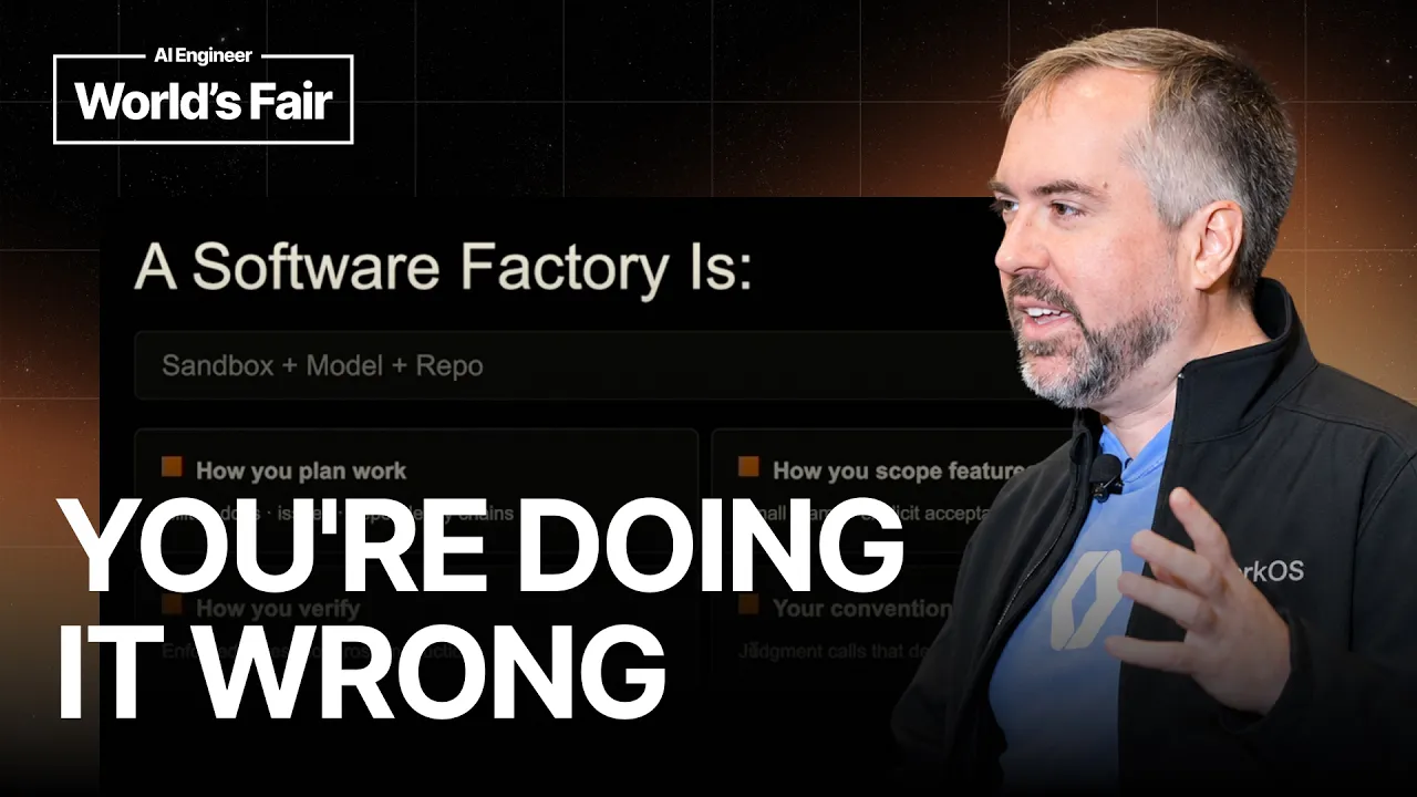 No, That's Not a Software Factory — Ryan Cooke, WorkOS: video thumbnail