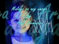 Malayo pa ang Umaga by Aria Clemente with lyrics (AGUA BENDITA)