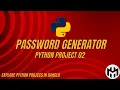 Password Generator in Python Python Projects for Beginners in Bangla
