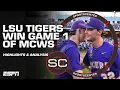 WIN STREAK OVER LSU SHUTS OUT Coastal Carolina to move one win away from MCWS title SportsCenter