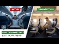 Choose Your Seat on a Plane BEST SEAT Guide Where to Sit and Where Not