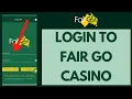Fair Go Casino Login - How To Sign in To FairGo Casino 2026