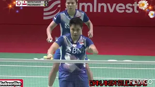 Download wow GREYSIA POLII APRIYANI INA vs  Matsumoto Sukarumoto JPN Indonesia Open 2021 QF ULET mental juara MP3