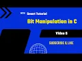 Bit manipulation in c check even or odd series part 6