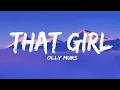Download Lagu Olly Murs - That girl (Lyrics) - DJ CHEN remix [1HOUR]