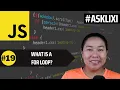 Chapter 19 Javascript Tutorial - What is a For Loop