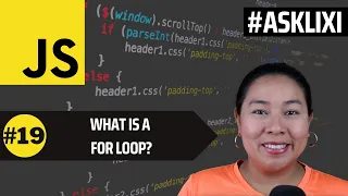 Chapter 19 Javascript Tutorial - What is a For Loop