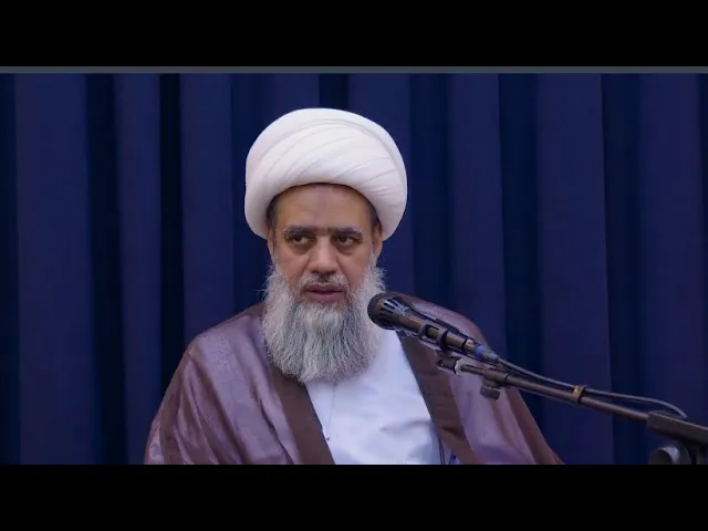 ⁣فَمَن سَلَّمَ لَنا سَلِمَ. سماحة آية الله الشيخ عبد الكريم الحائري.  ١٧ ذي القعدة ١٤٤٥هـ.