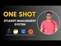 One Shot Student Management System Spring Boot and MySQL Backend Project