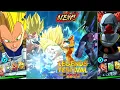 Lagu All 4 NEW Characters \u0026 Supporters Full Gameplay!!!-Dragon Ball Legends 