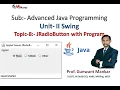Topic-8 with Program Advanced Programming Unit-II