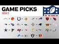 Week 9 Game Picks