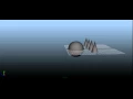Maya animation with Python code by 5711610013