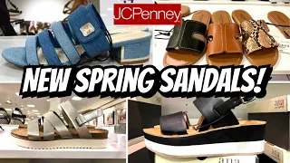 JCPenney SHOP WITH ME Shoes SPRING SANDALS New Finds