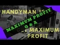 Handyman Jobs that pay Maximum Profit