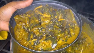 how to cook rich bitter leaf soup like a pro anambra style ofe onugbu 