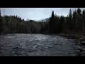 2 hours Gentle River Waves for Deep Sleep | Serene Solitude, Yukon