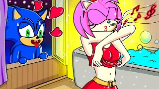 Download [ANIMATION] SONIC Dreaming Cute Lover AMY 💕 - Sad Love Story | Venus Cartoon MP3