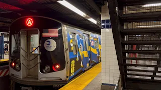 NYC Subway A C and F Trains Jay St-MetroTech