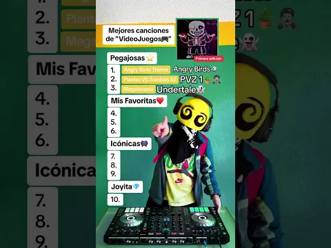 Las mejores canciones de VIDEOJUEGOS🎮👾
