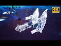 Download Lagu Tau Protector Fleet vs Orks - Skalgrim Mod - 4K Quality - Battlefleet Gothic Armada 2