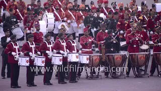 best of military marches and percussion from india beating of the retreat 2018