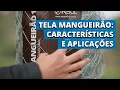 Tela Mangueirão Leve fio 18 - 1,24mm - Malha (7,6cm) - Rolo 50m Vídeo do produto - Tela Mangueirão Leve fio 18 - 1,24mm - Malha (7,6cm) - Rolo 50m