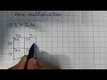 Multiplication by box method