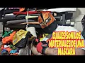 QUE MATERIALES TIENE UNA MASCARA DE LUCHA LIBRE