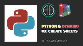 Python in Dynamo Create Sheets API 1