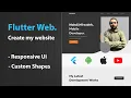Flutter Web - Build My Responsive Web Site