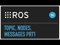 ROS tutorial ROS topic nodes messages P1