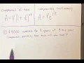 Exponential applications