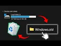 How to DELETE Windows old Folder from C Drive Windows 11