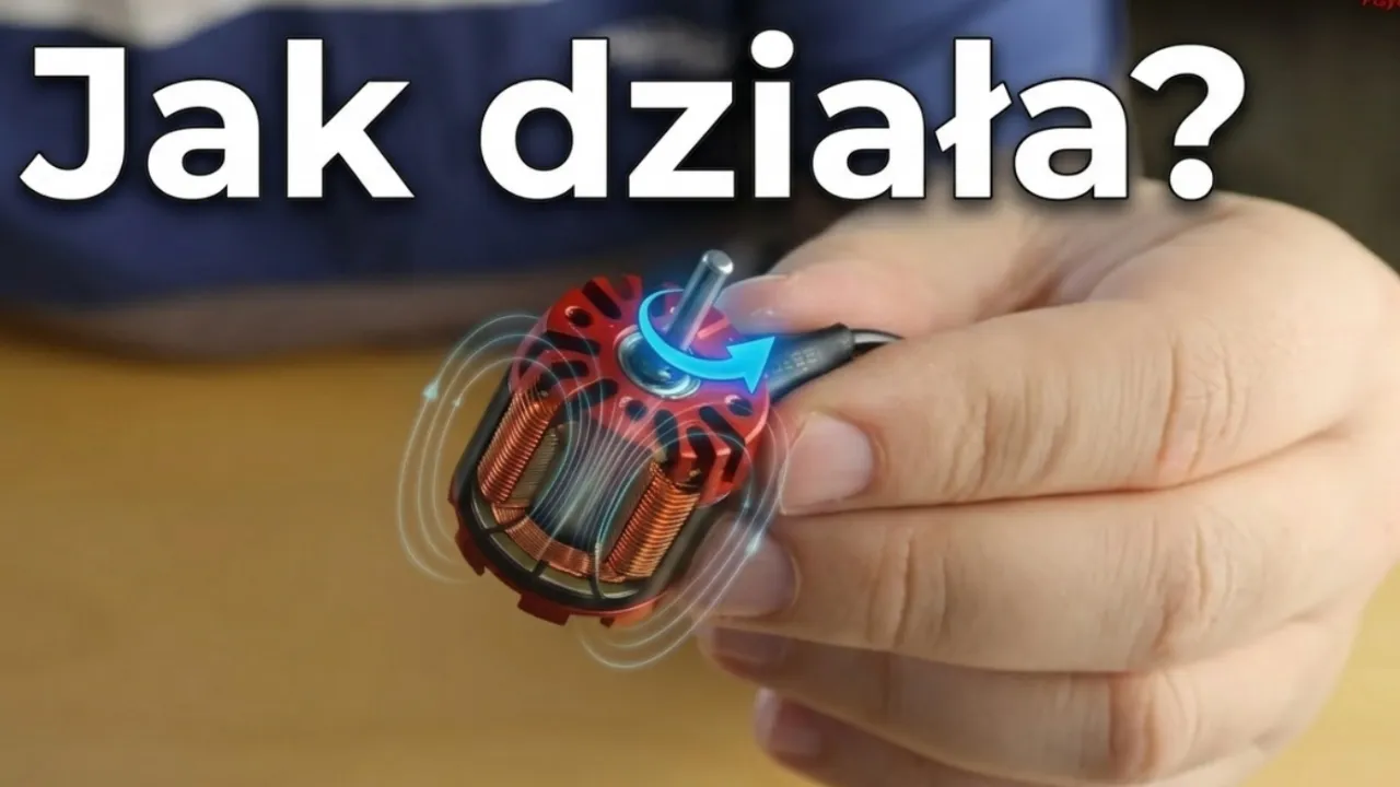 Jak działa silnik bezszczotkowy BLDC? ANIMACJA