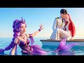 Rescue Mermaid RUMI from the Deadly Ocean Whirlpool with Captain JINU | KPOP Demon Hunters