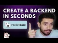 Create a Fully Functional Backend in Seconds Using Pocketbase