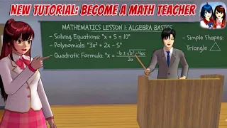 كيف تصبح معلم الرياضيات في ساكورا سكول How to Become an Math Teacher in Sakura School 