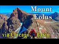 Mount Eolus Deep Wilderness Backpacking Odyssey to 14 083 CO in 4K U