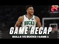 2022 NBA Playoffs Bucks HOLD OFF Bulls Late To Take Game 1 FULL RECAP I CBS Sports
