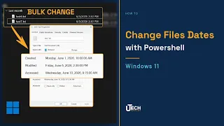 Bulk Change File Dates in Windows with PowerShell