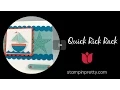 Stampin Pretty Tutorial How to Create Quick Rick Rack