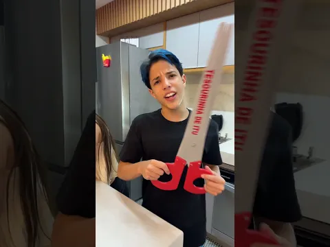 Cortando os cabelos