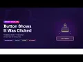 Create a button with a callback that shows that it is clicked compose