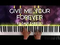 Download Lagu Give me Your Forever by Zack Tabudlo piano cover | with lyrics + sheet music